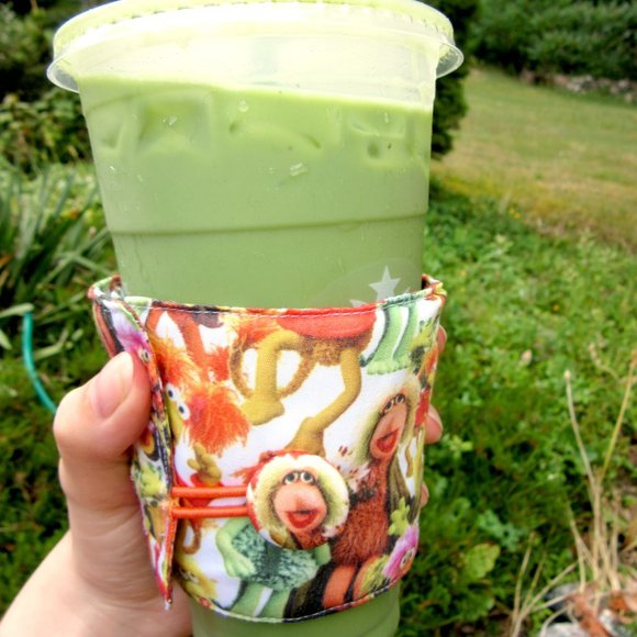 Fraggle Rock Coffee Cozy Sleeve Jim Henson Muppets - Picture 4 of 9